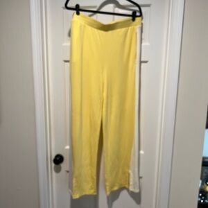 Peace Love World Yellow Pants